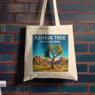 Vintage Joshua Tree National Park Tote Bag