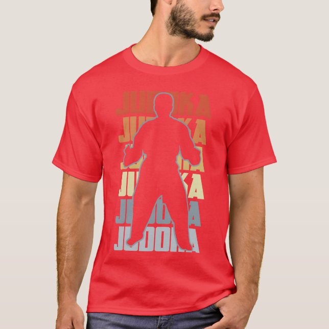 Vintage Judoka girl T-Shirt (Front)