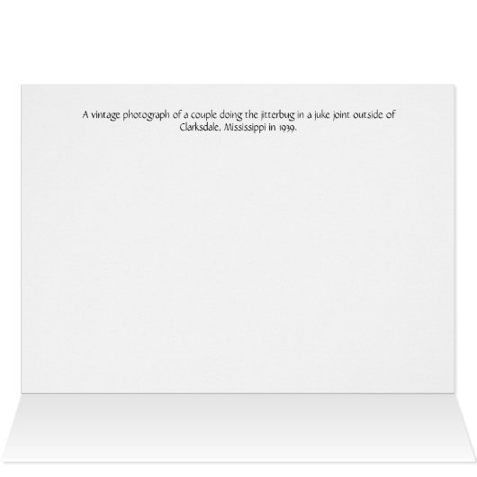 Vintage Juke Joint Jitterbug, (Inside Horizontal (Top))