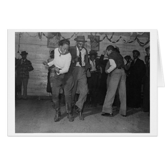 Vintage Juke Joint Jitterbug, Cards (Front Horizontal)