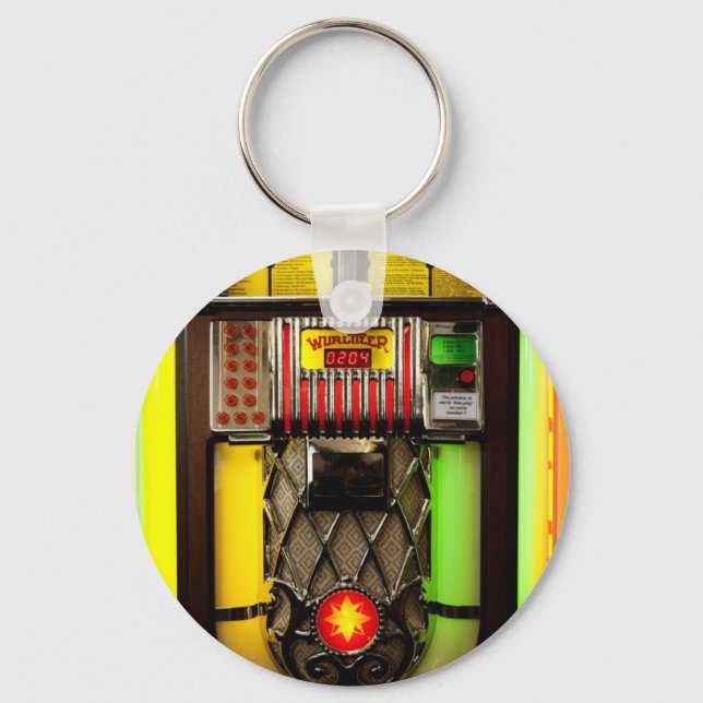 Vintage Jukebox Keychain (Front)