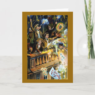 Vintage July 4th Card