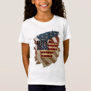 Vintage July 4th Independence Day Design T-Shirt