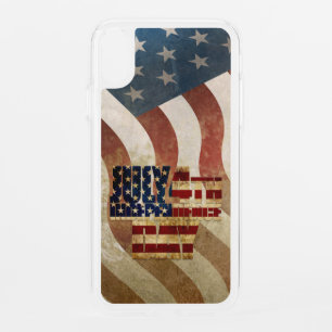 Vintage July 4th Independence Day Design iPhone XR Case