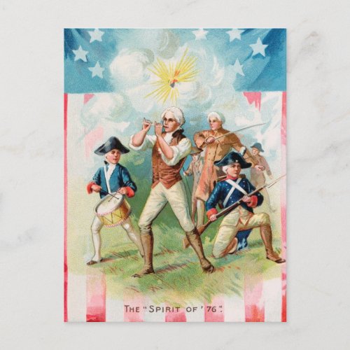 Vintage July 4th Postcard