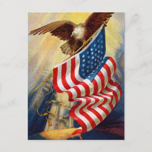 Vintage July 4th Postcard