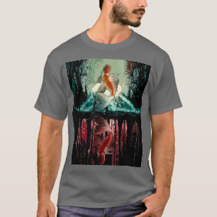 Vintage Jungle Aesthetic Koi Fish T-Shirt