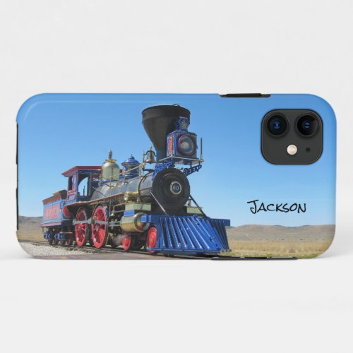 Vintage Jupiter Steam Train  iPhone 11 Case
