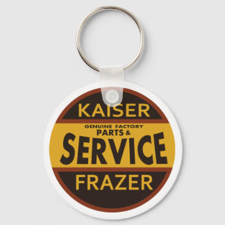 Vintage Kaiser Frazer service sign Keychain