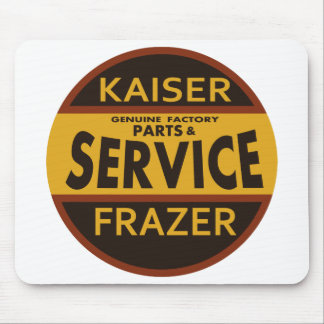 Vintage Kaiser Frazer service sign Mouse Pad