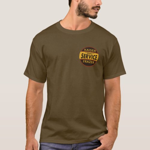 Vintage Kaiser Frazer service sign T_Shirt