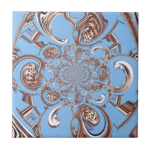 Vintage Kaleidoscope Art Print Ceramic Tile