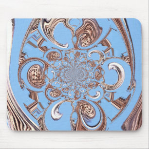 Vintage Kaleidoscope Art Print Mouse Pad