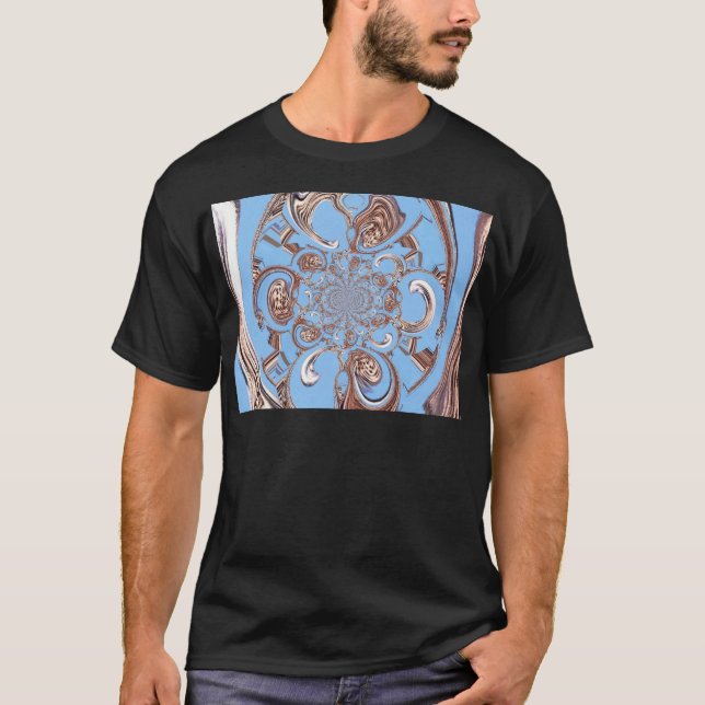Vintage Kaleidoscope Art Print T-Shirt (Front)