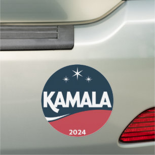 Vintage Kamala Harris 2024 For President Election Car Magnet