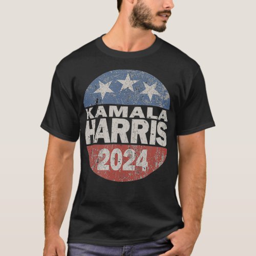 Vintage Kamala Harris 2024  T_Shirt