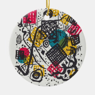 Vintage Kandinsky Kleine Welten V Bauhaus Abstract Ceramic Ornament