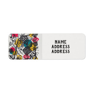 Vintage Kandinsky Kleine Welten V Bauhaus Abstract Label