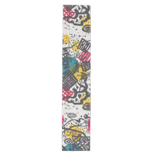 Vintage Kandinsky Kleine Welten V Bauhaus Abstract Medium Table Runner