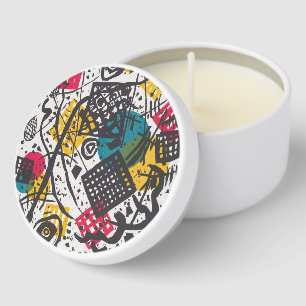 Vintage Kandinsky Kleine Welten V Bauhaus Abstract Mini Candle Favors