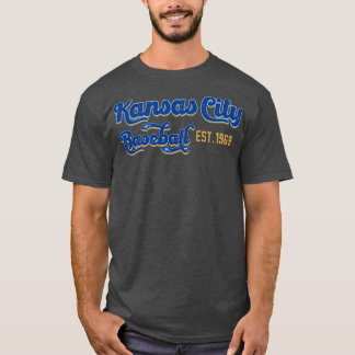 Vintage Kansas City Baseball Est 1969 Baseball Lov T-Shirt