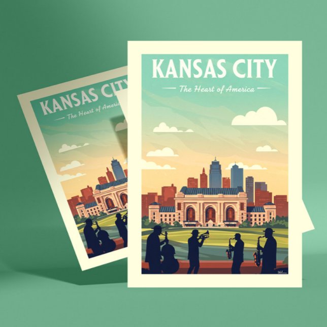 Vintage Kansas City Postcard (Creator Uploaded)