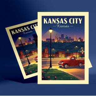 Vintage Kansas City Postcard