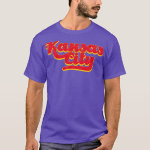 Vintage Kansas City Text T-Shirt