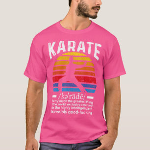 Vintage Karate Outfit Karate Man Karate Lovers Kar T-Shirt