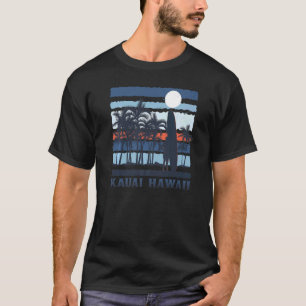 Vintage Kauai Hawaii Hawaiian Beach Surf Surfer So T-Shirt