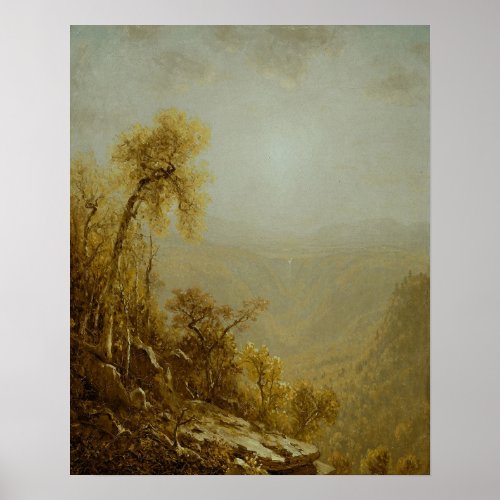 Vintage Kauterskill Clove Catskill Mountains Poster