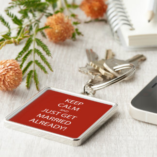 Vintage KEEP CALM GET MARRIED Skin For The iPad 2 Keychain