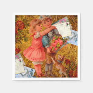 Vintage Keepsake Napkins