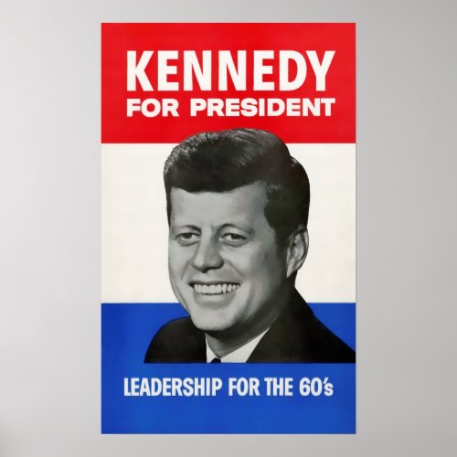 VINTAGE KENNEDY CAMPAIGN SIGN