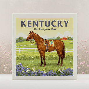Vintage Kentucky Ceramic Tile