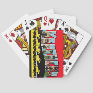 Vintage Kentucky Greetings Playing Cards