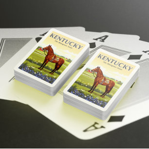 Vintage Kentucky Poker Cards