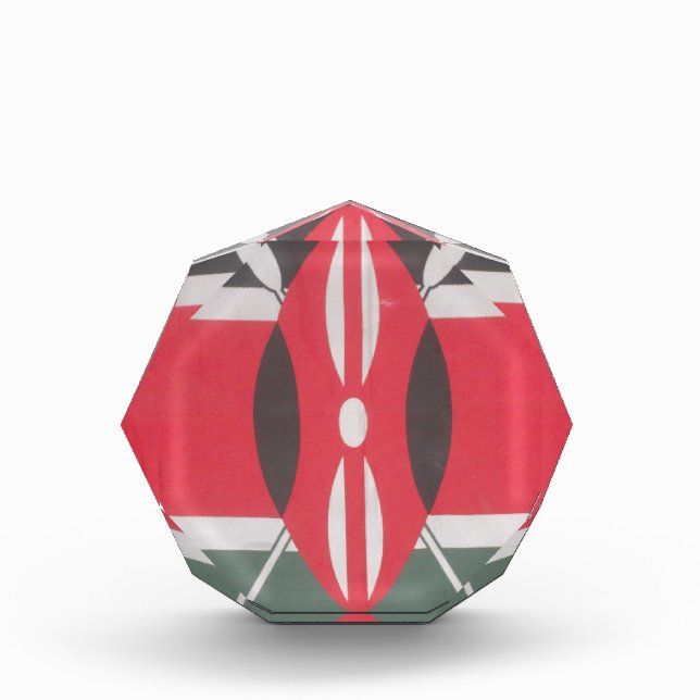Vintage Kenya Flag Harambe Design Award (Front)