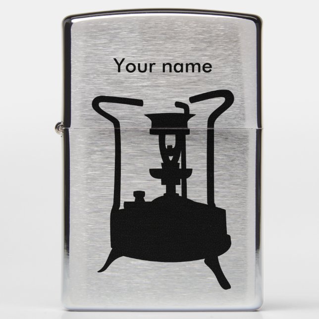 Vintage Kerosene Pressure Stove Zippo Lighter (Front)