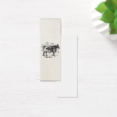 Vintage Kerry Cow Personalized Bull Illustration (Desk)