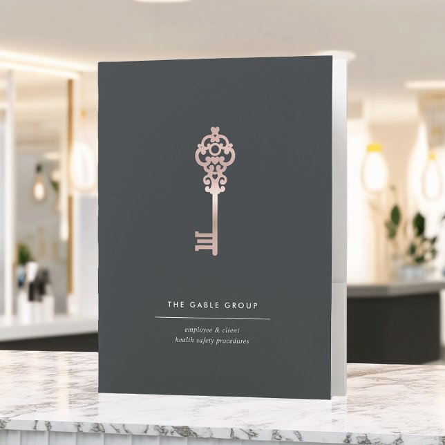 Vintage Key | Employee & Client Safety Procedures Pocket Folder (Creator Uploaded)