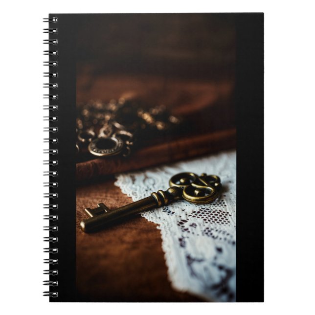 vintage key notebook (Front)