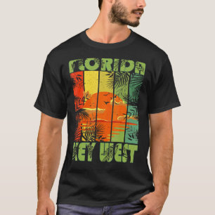 Vintage Key West Florida Island  Beach Vacation T-Shirt