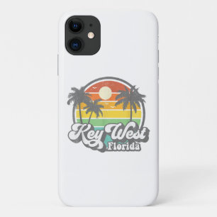 Vintage Key West Florida Keys Retro 70's Beach Vac iPhone 11 Case