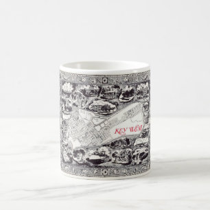 Vintage Key West Postcard Coffee Mug