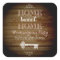 Vintage Key Wood Look Housewarming Sticker