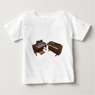 Vintage Keyboards: 3D Model: Baby T-Shirt