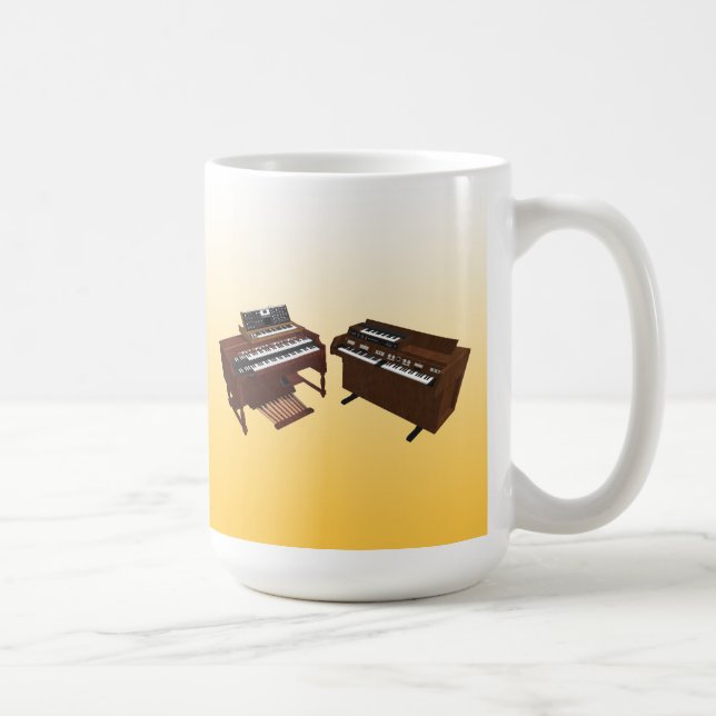 Vintage Keyboards: 3D Model: Coffee Mug (Right)