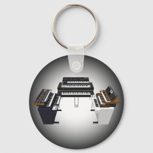 Vintage Keyboards: 3D Model: Keychain