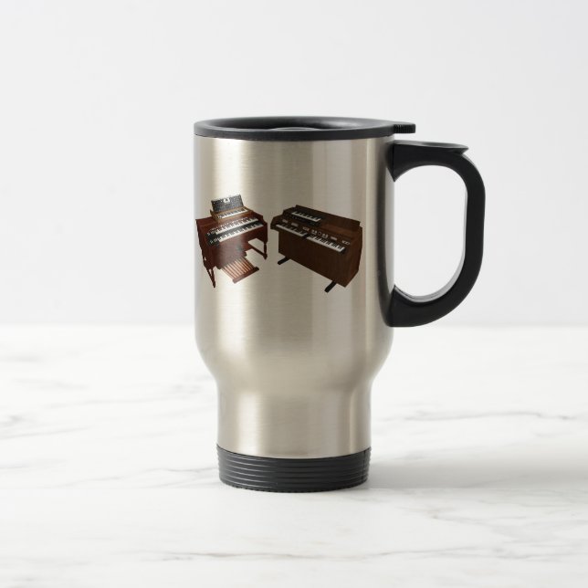 Vintage Keyboards: 3D Model: Travel Mug (Right)